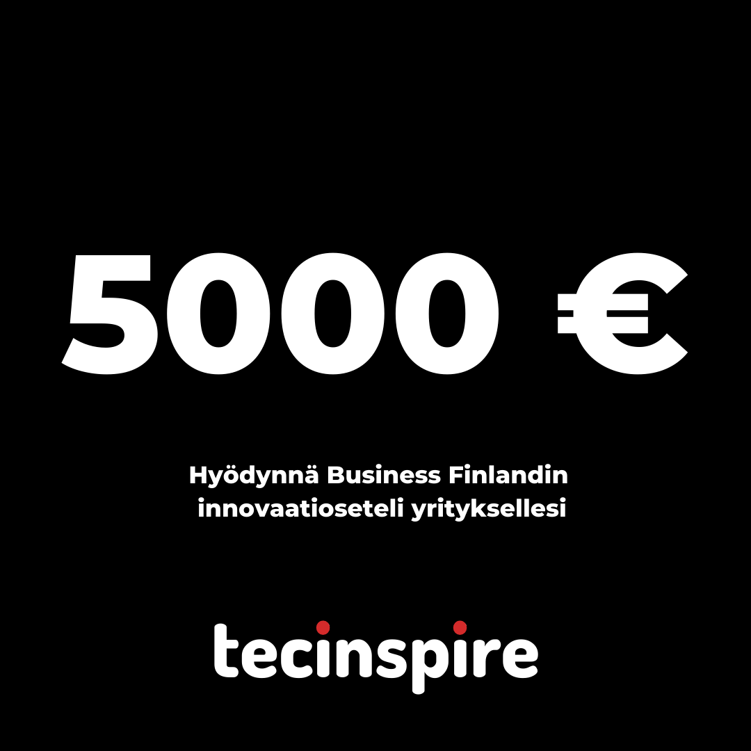Hyödynnä Business Finlandin 5000€ innovaatioseteli